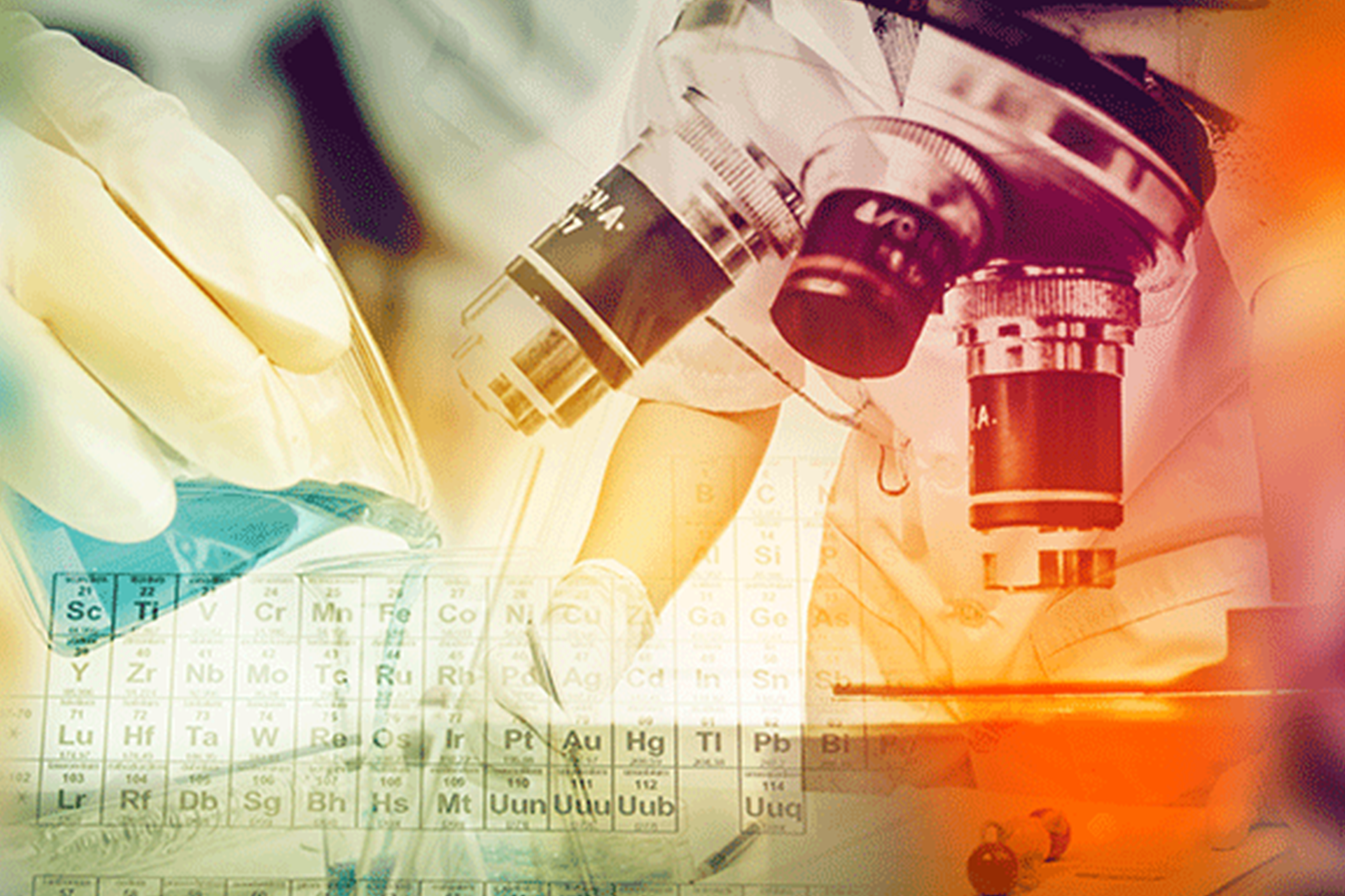 Scientist hands