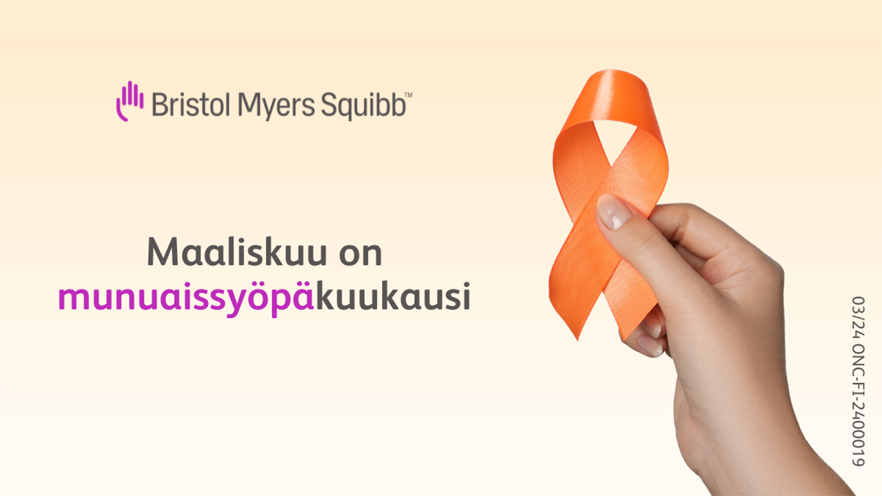 Maaliskuu on munuassyöpäkuukausi