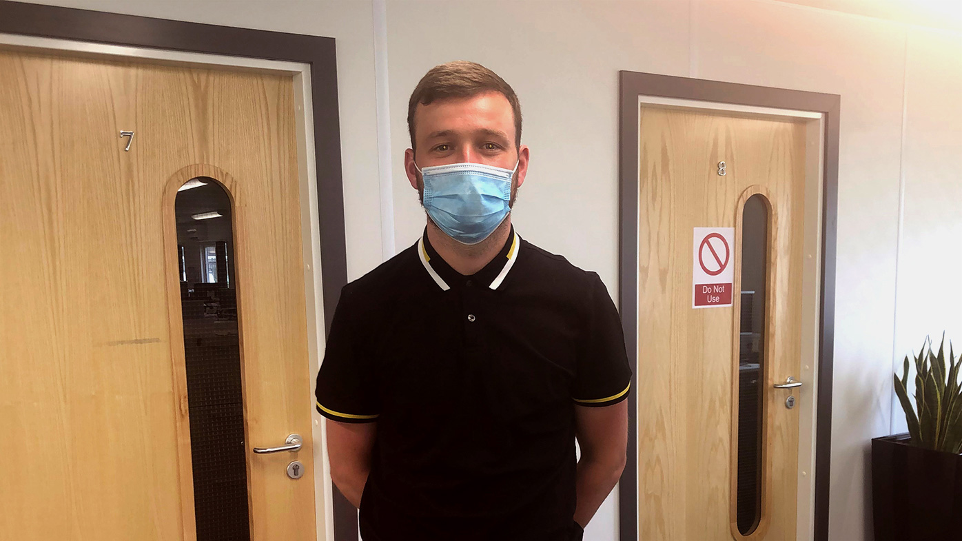 Lewis Connolly, Manager, Clinical Supply Logistics Network, Moreton, Regno Unito