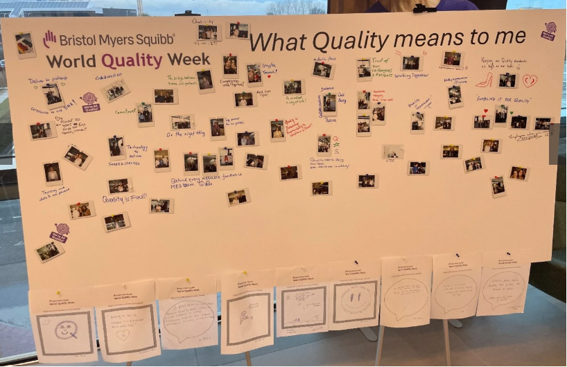 whiteboard with notes from workshop