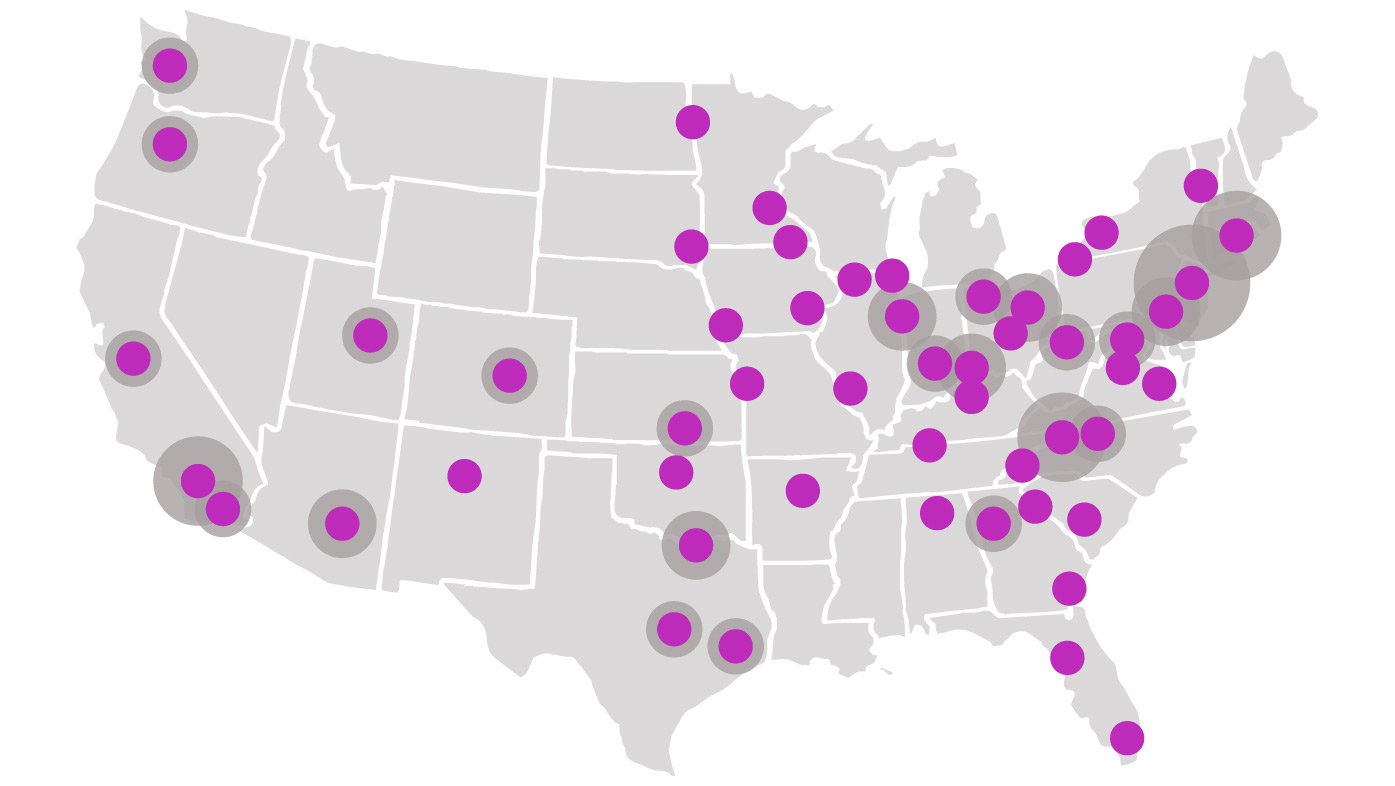 U.S. map